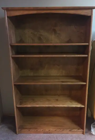 Solid wood bookcase for office/kid's room