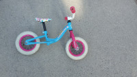 10" balance bike for girls