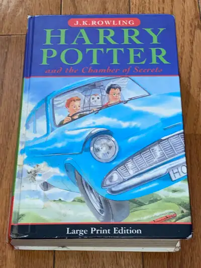 HARRY POTTER and the CHAMBER OF SECRETS UK 1st Large Print Ed, View more