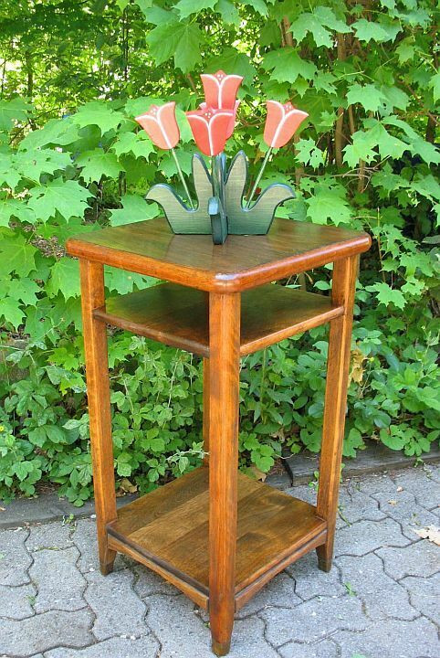 Refinished Antique Pedestals & Plant Stands in Other Tables in Markham / York Region