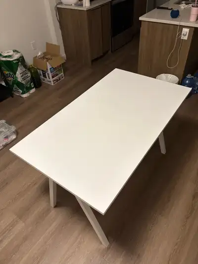 IKEA White Dining Table, View more