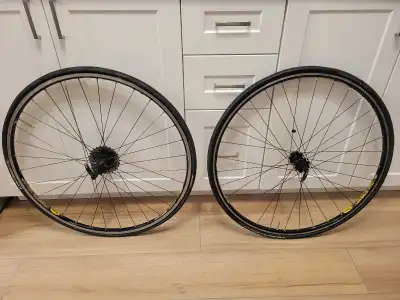 Mavic Classic Pro wheels with tires, View more