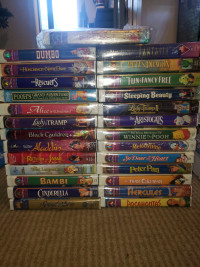 VHS movies sealed 