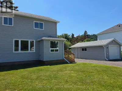 78 Timmins Street. Red Rock Ontario Fully updated 2 bedroom, 2 bathroom house with garage for rent....