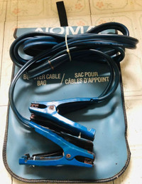 CANADIAN MADE 12 FEET HEAVY DUTY NOMA BOOSTER CABLE WITH BAG