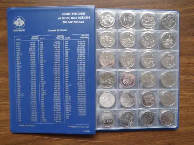 1999-2017  25 CENT COIN Collection 96 Different 75% Uncirculated, View more