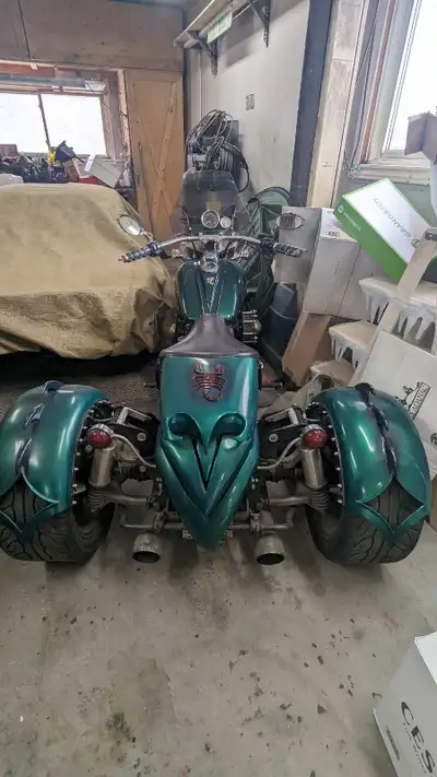 On hold until Feb 14.th 2002 Harley Davidson Trike. OnHas reverse. Runs good. 30,848 miles My Husban...