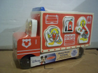 Brand New: Melissa Doug Disney Mickey Mouse Wooden Fire Truck