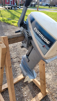 Sold! Evinrude Outboard Motor 9.9hp