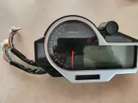 Riloer Universal Motorcycle Odometer, Motorcycle Meter with LCD 