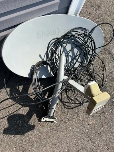 Shaw Direct/Rogers Satellite Dish, View more