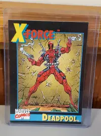 1991 Impel Marvel Universe X-Force #3 Promo DEADPOOL RC Rookie 