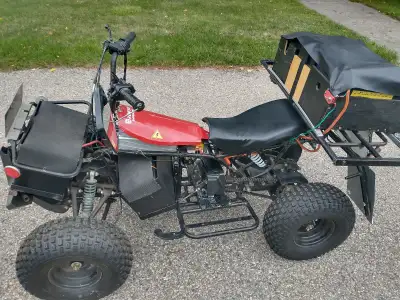 Very fast electric ATV.Brand new 72V 5000W motor.100amp.controller,new tires,suspension,working fron...