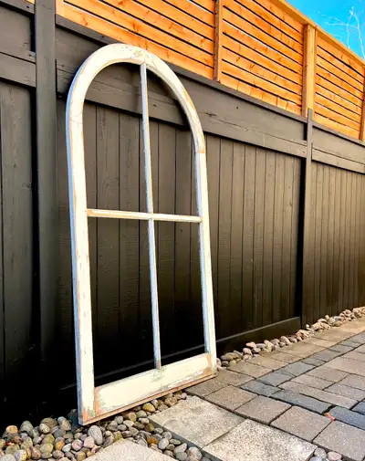 Arched Wood Window Antique, View more