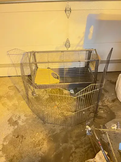 Rabbit/hamster cage, View more