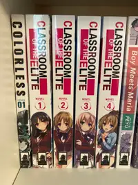 Classroom of the Elite Vol. 1-4 Light Novel