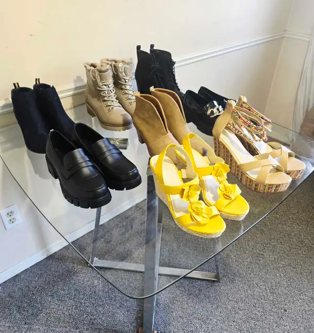 Women’s Shoes Size 9 Lot – Aldo, Cougar, Ardene Boots & Sandals in Women's - Shoes in Kitchener / Waterloo - Image 4