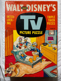 Walt Disney’s TV Picture Puzzle - Dr Von Drake Analyst (c) 1962