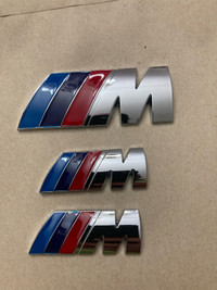 BMW M Emblems  NEW
