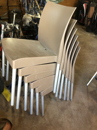 WOW PEDRALI Stacking Patio Chairs MADE IN ITALY - $90/chair