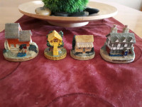 Tetley tea collectible mini houses 