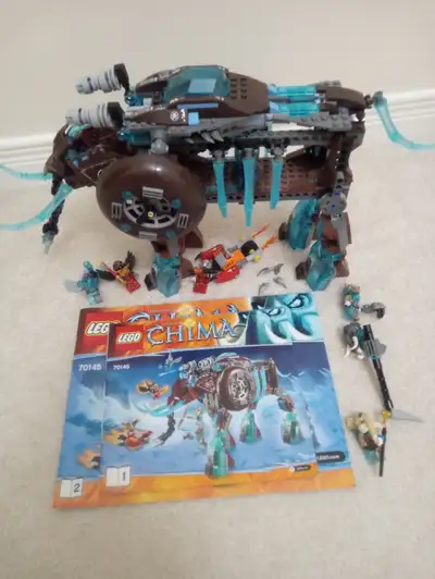 Lego Legends of Chima 70145 Maula's Ice Mammoth Stomper, View more