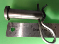 Clevis pin 3/4po OD X 2 1/4''po and wire-formed pin