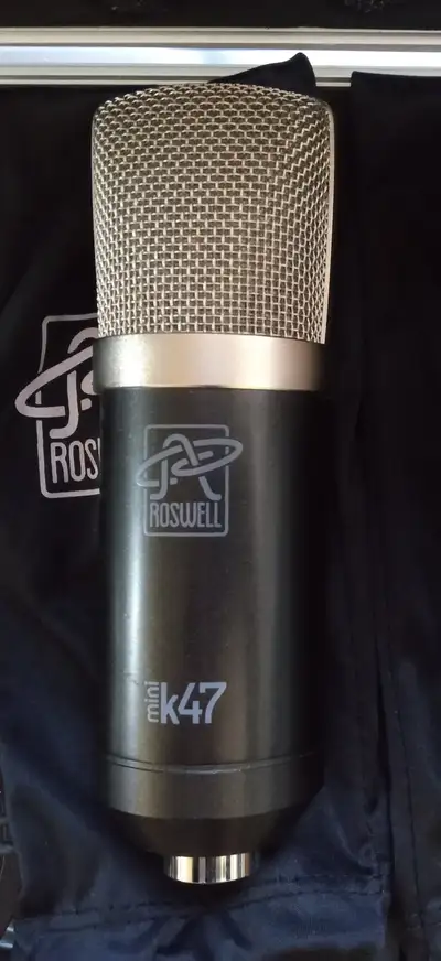Micro condensateur Roswell mini K47 condenser mic+valise/case, View more