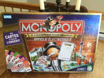 JEU de transactions de propriétés de PARKER BROTHER RARE qu'il soit comme NEUF an 2007 8ans et + tou...