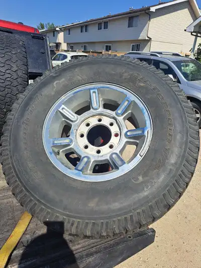 This pre-ownedset of 4 BFGoodrich All-Terrain T/A KO tires, sized LT315/70R17, is ready for your nex...