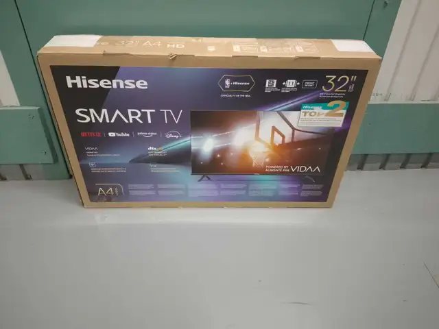 smart tv 32p jolie wifi youtub boit seulement 140$ ferme garanti in TVs in City of Montréal - Image 2