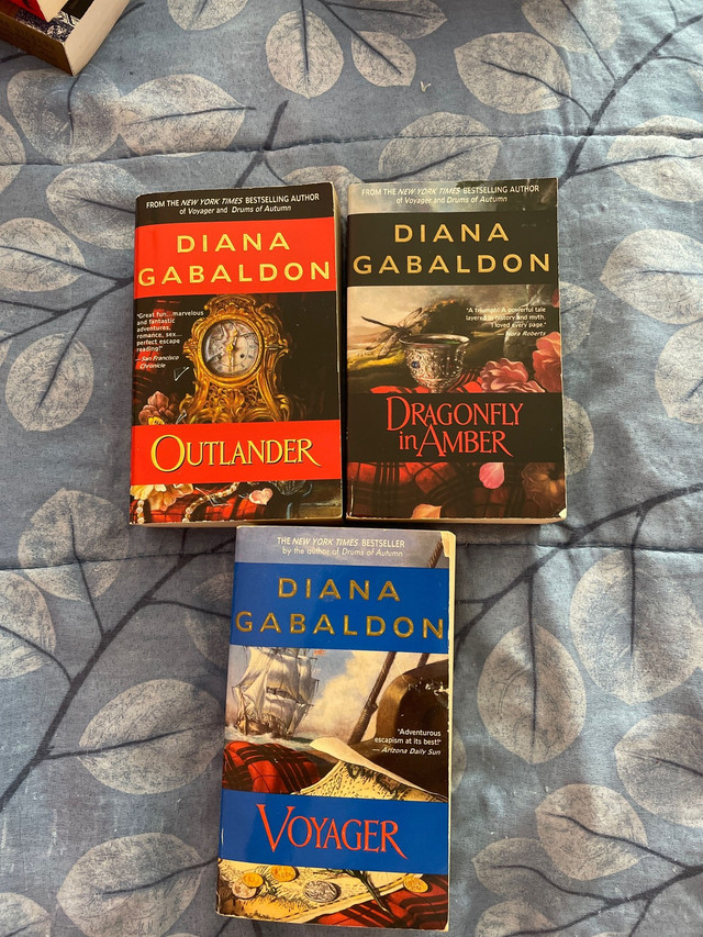 Outlander (tome 1 to 3) dans Ouvrages de fiction  à Ouest de l’Île