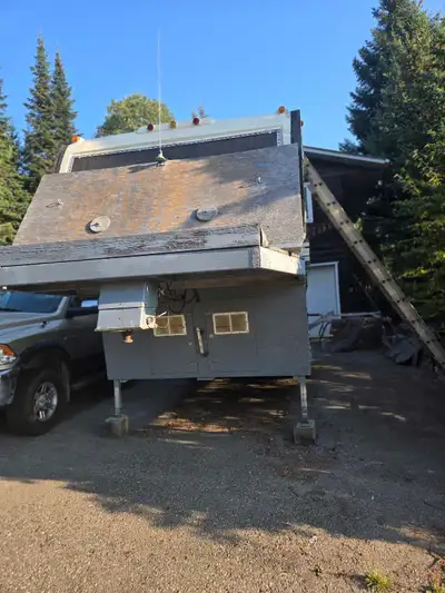 Purchased in 2008 and installed the camper that we had. Camper is clean, no leaks, stove and frig wo...