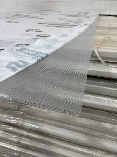 GREENHOUSE TWIN WALL POLYCARBONATE SHEETS, CLEAR, View more