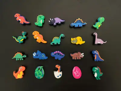 Dinosaurs crocs charms / jibbitz, View more