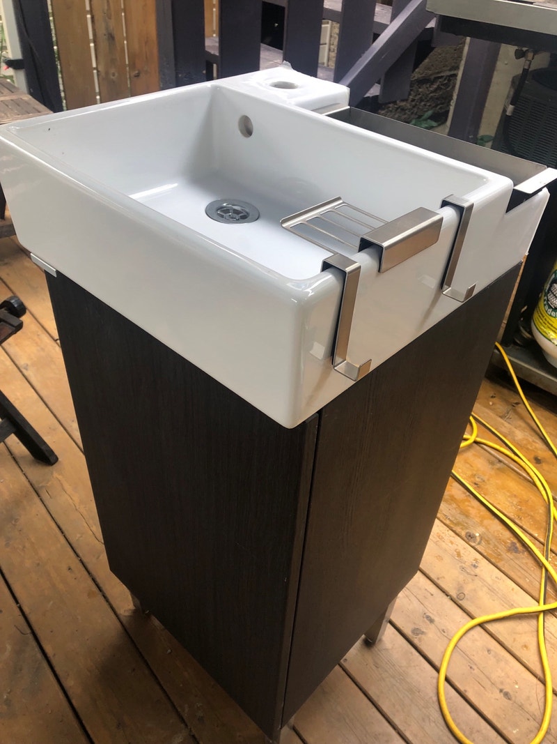 IKEA Bathroom Vanity with Sink | Plumbing, Sinks, Toilets & Showers ...