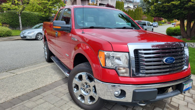 2012 Ford F-150 XLT XTR Supercab, 4x4, Red, Low Mileage