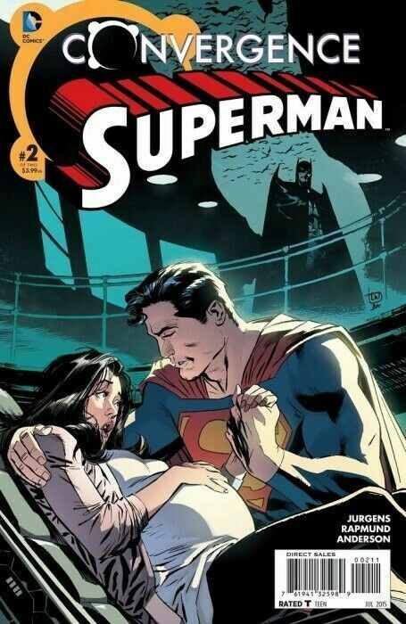 CONVERGENCE: SUPERMAN #2 OF TWO DC COMICS 2015 ANDERSON VF/NM dans Bandes dessinées  à Longueuil/Rive Sud
