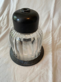 FUNKY RETRO GLASS SHADE FOR PENDANT OR FLOOR LAMP