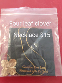 Natural leaf jewellery