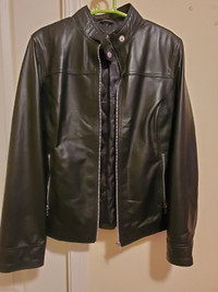 Womens Biker Style leather jacket, new