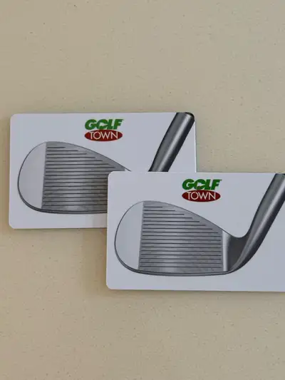 Golftown gift cards, View more