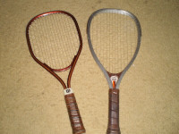 Racket Ball rackets with balls