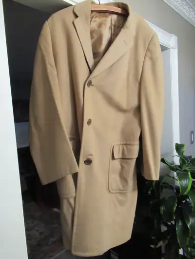 mens  Cashmere Winter Coat xl 75.00, View more
