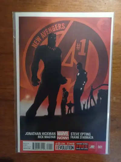 New Avengers Vol 3 #1 1st Print Jock Cover 2013 1st Black Swan, View more