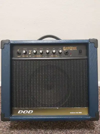DOD Grunge 1997 Guitar Amplifier - Blue - Made in USA -, View more