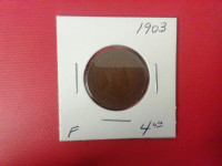 1903 Canada  1¢  coin