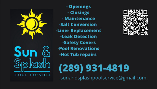 Swimming Pool Openings, Service Repairs, Weekly Maintenance in Other in St. Catharines