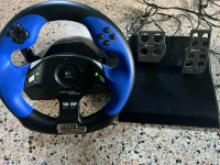 Logitech Driving Force E-UC2 with Pedals for PlayStation PS2 PS3