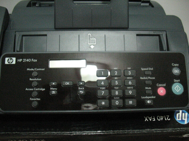 HP 2140 Profession​al Plain-Pape​r Fax and Copier in Printers, Scanners & Fax in Peterborough - Image 4